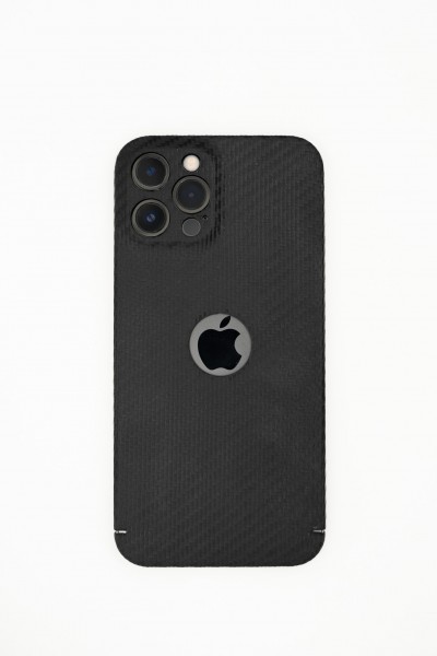 Carbon Cover iPhone 13 Pro met Logo Window